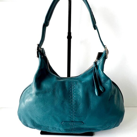 Cole Haan Pocket Hobo Moroccan Blue Village Soft Bag, Never Used, With Tags! - Picture 4 of 16